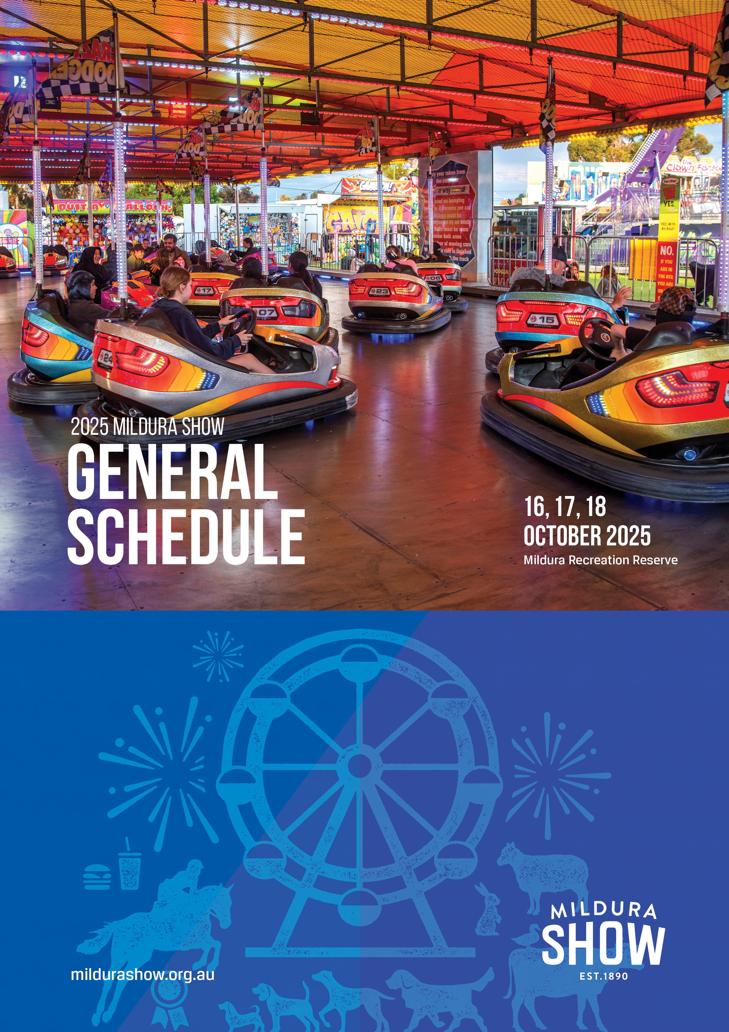 Mildura Show Junior Schedule